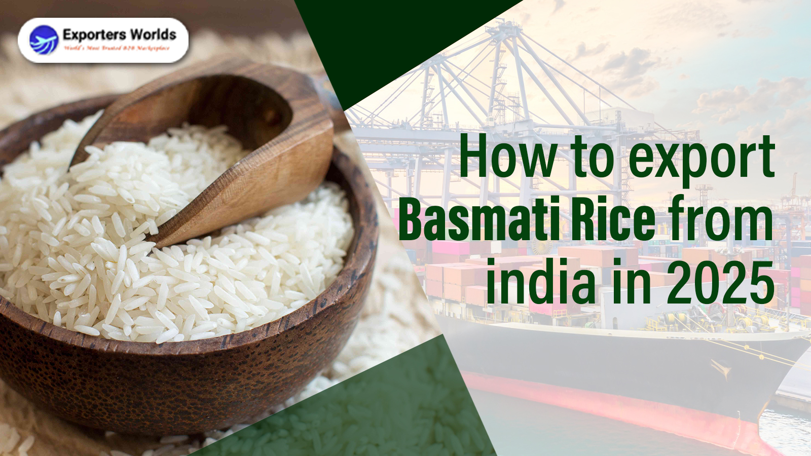 How to Export Basmati Rice from India in 2025 | Top Export Strategies