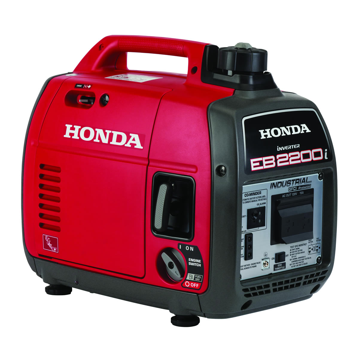 Honda EB2200i 2,200-Watt 121cc Recoil Start Portable inverter Generator