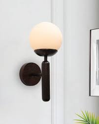 Globe Glass Wall Light